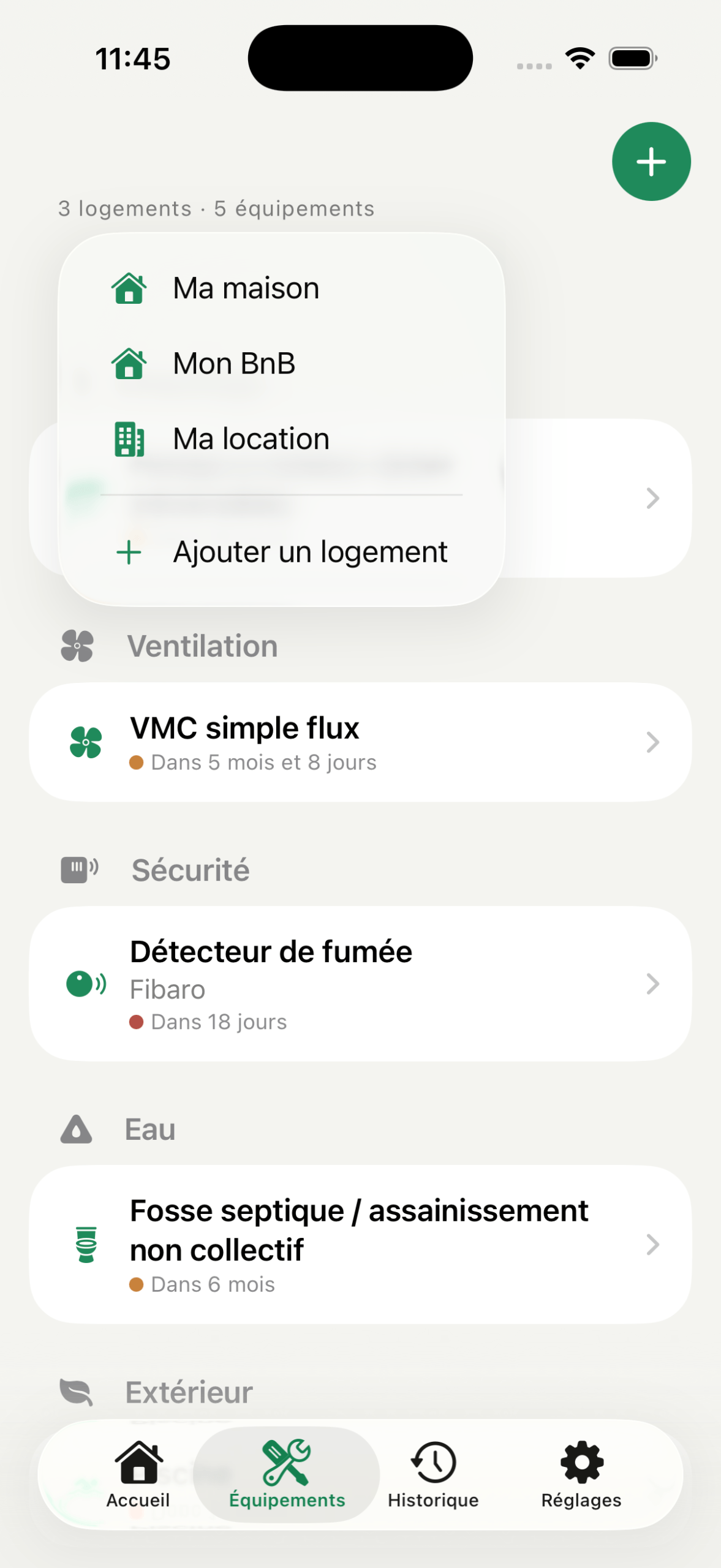 CasaCheck — Sélecteur de logements